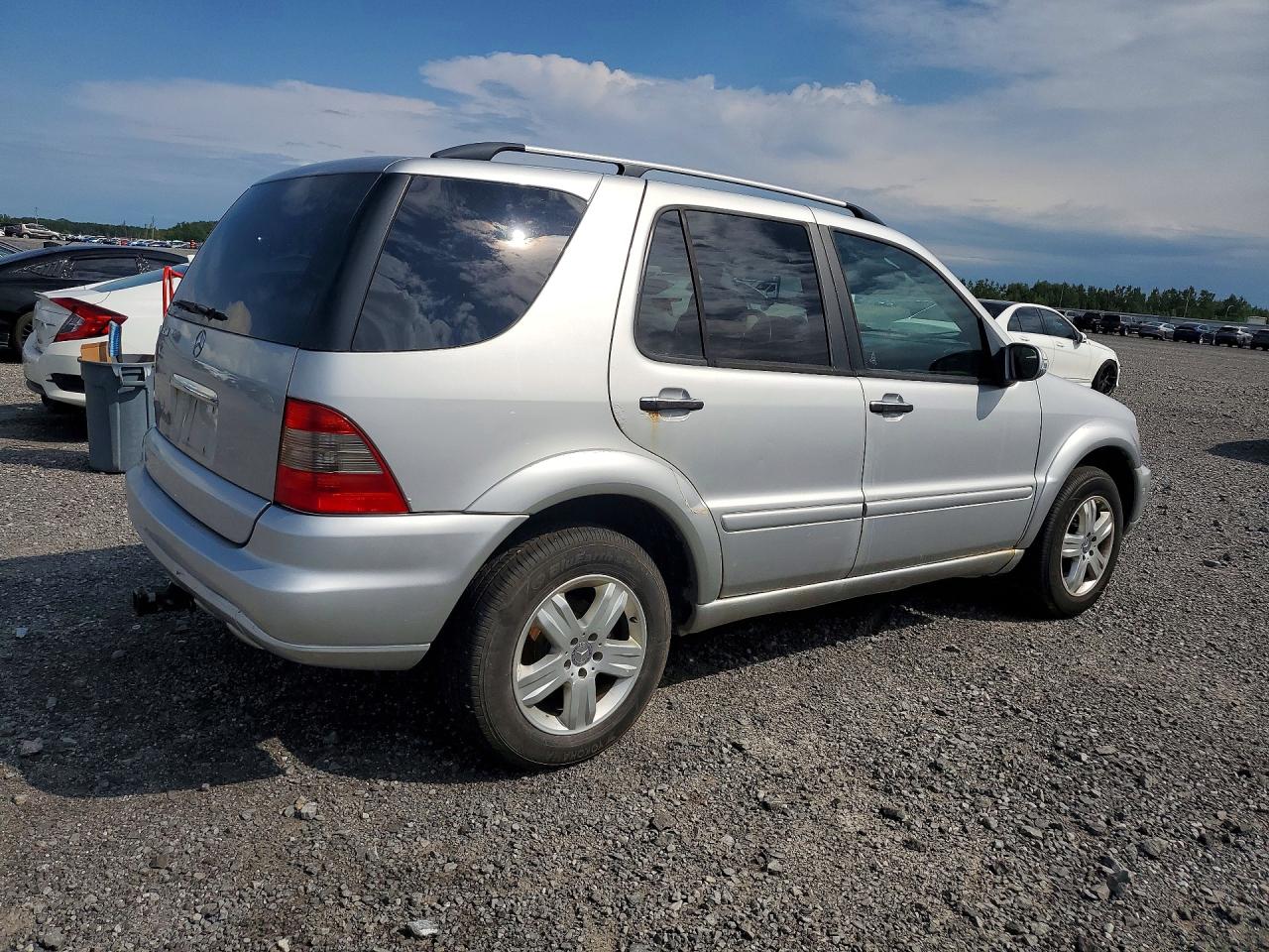 2005 Mercedes-benz Ml 350 Silver vin: 4JGAB57E45A530546