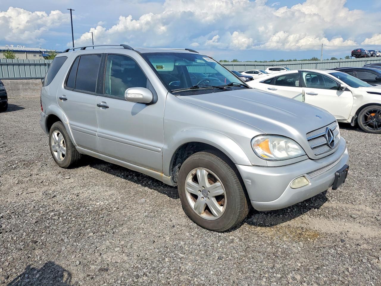 2005 Mercedes-benz Ml 350 Silver vin: 4JGAB57E45A530546