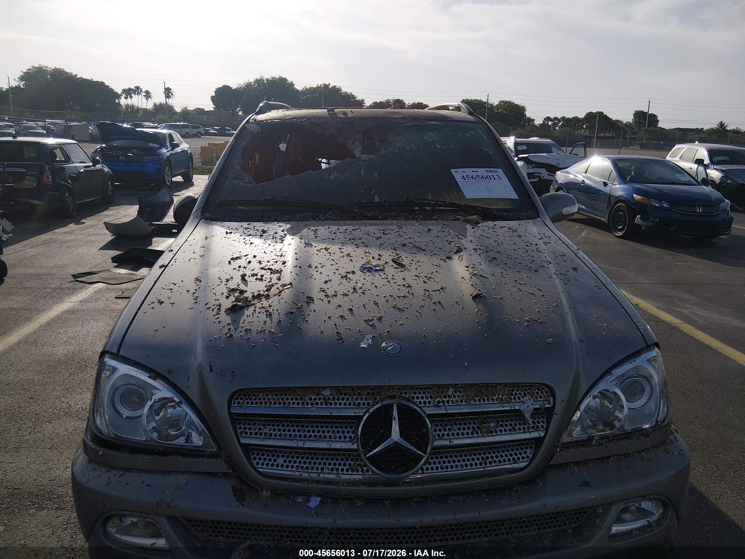 2005 Mercedes-benz Ml 350 4matic Silver vin: 4JGAB57E45A531969