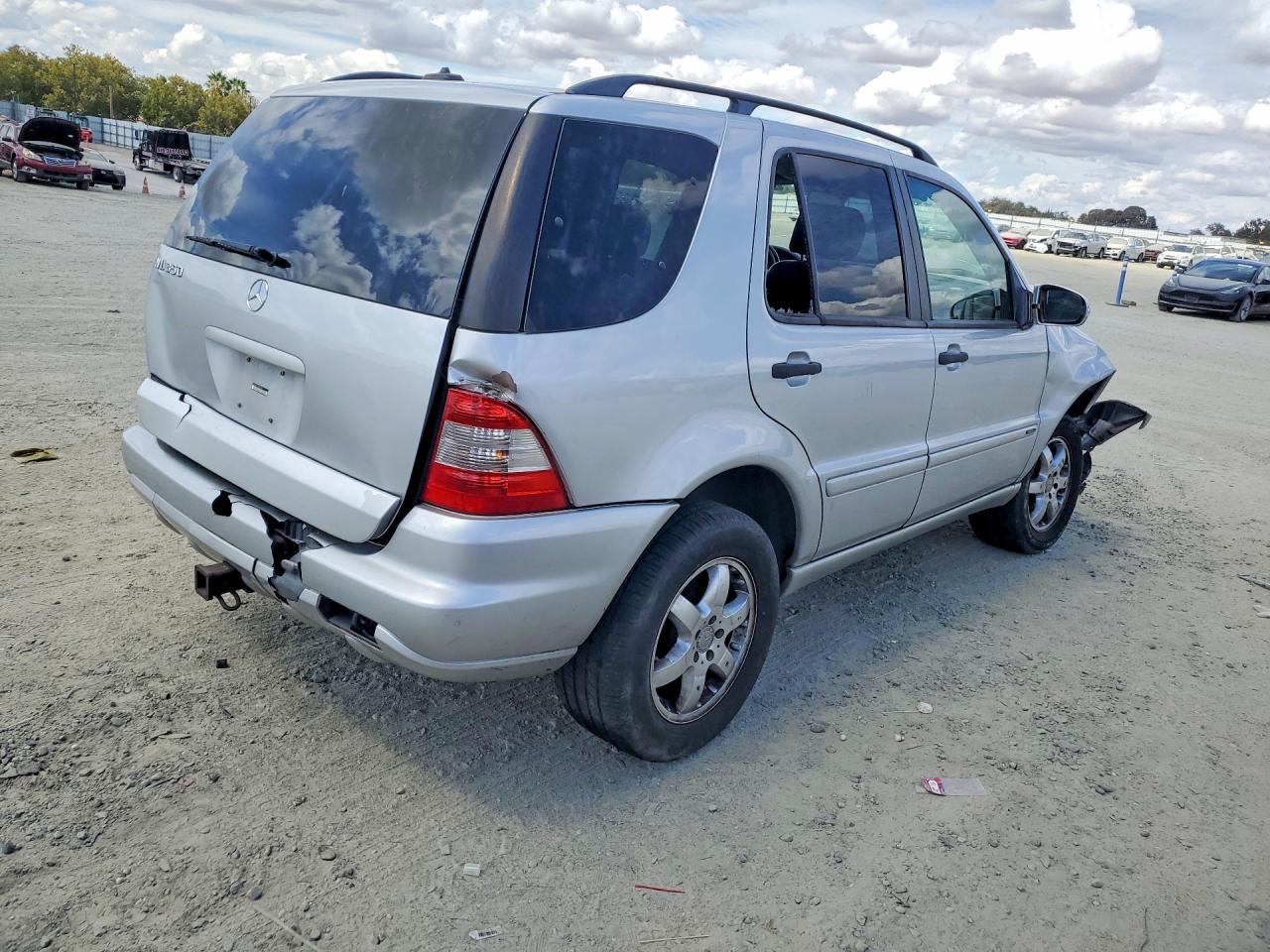 2003 Mercedes-benz Ml 350 Silver vin: 4JGAB57E53A407688