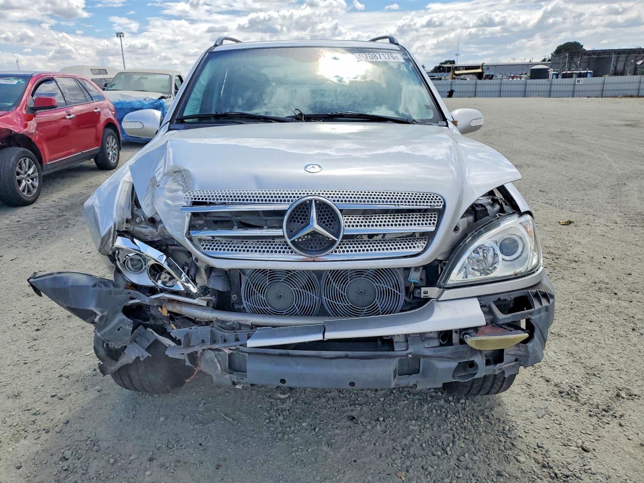 2003 Mercedes-benz Ml 350 Silver vin: 4JGAB57E53A407688