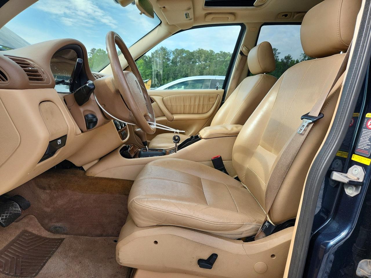2003 Mercedes-benz Ml 350 Blue vin: 4JGAB57E53A419940