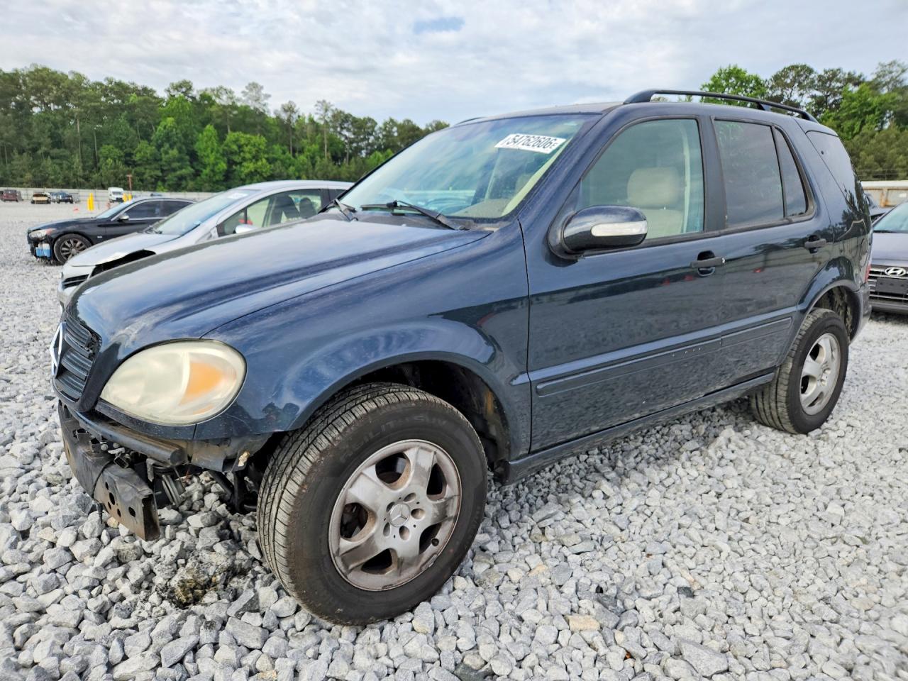 2003 Mercedes-benz Ml 350 Blue vin: 4JGAB57E53A419940