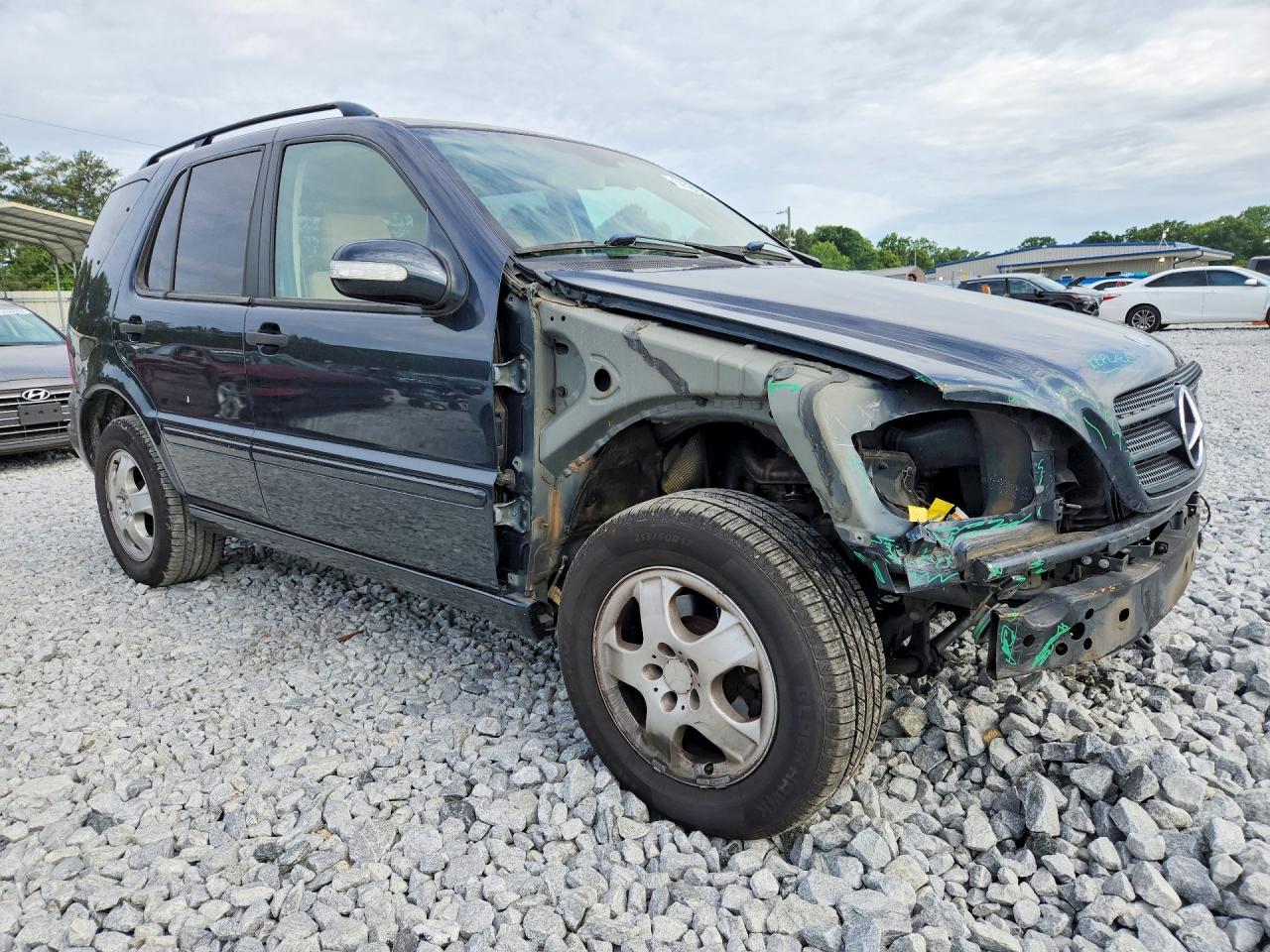 2003 Mercedes-benz Ml 350 Blue vin: 4JGAB57E53A419940