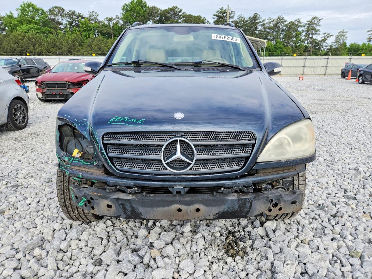 2003 Mercedes-benz Ml 350 Blue vin: 4JGAB57E53A419940