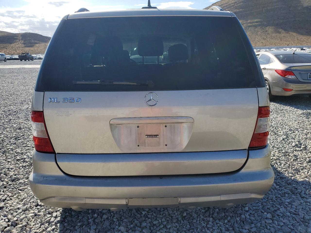 2003 Mercedes-benz Ml 350 Tan vin: 4JGAB57E63A445348