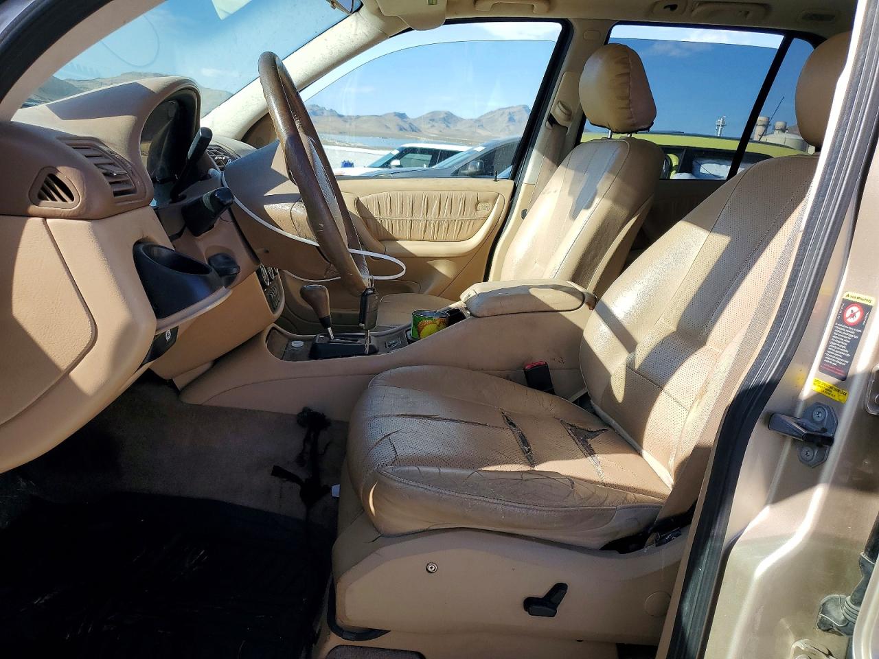 2003 Mercedes-benz Ml 350 Tan vin: 4JGAB57E63A445348