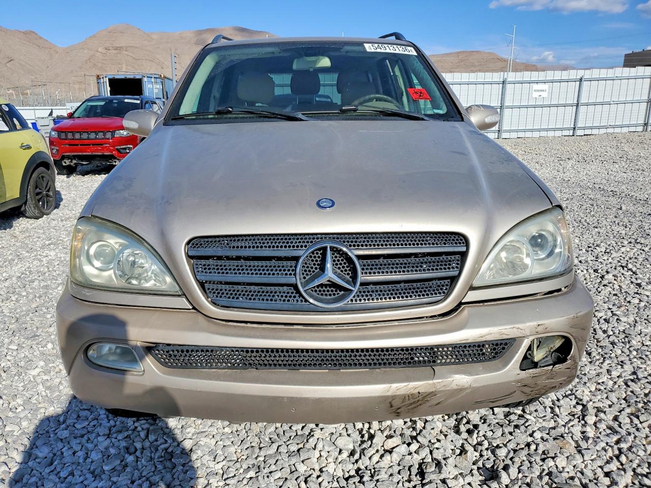 2003 Mercedes-benz Ml 350 Tan vin: 4JGAB57E63A445348