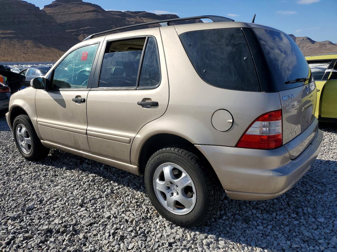 2003 Mercedes-benz Ml 350 Tan vin: 4JGAB57E63A445348