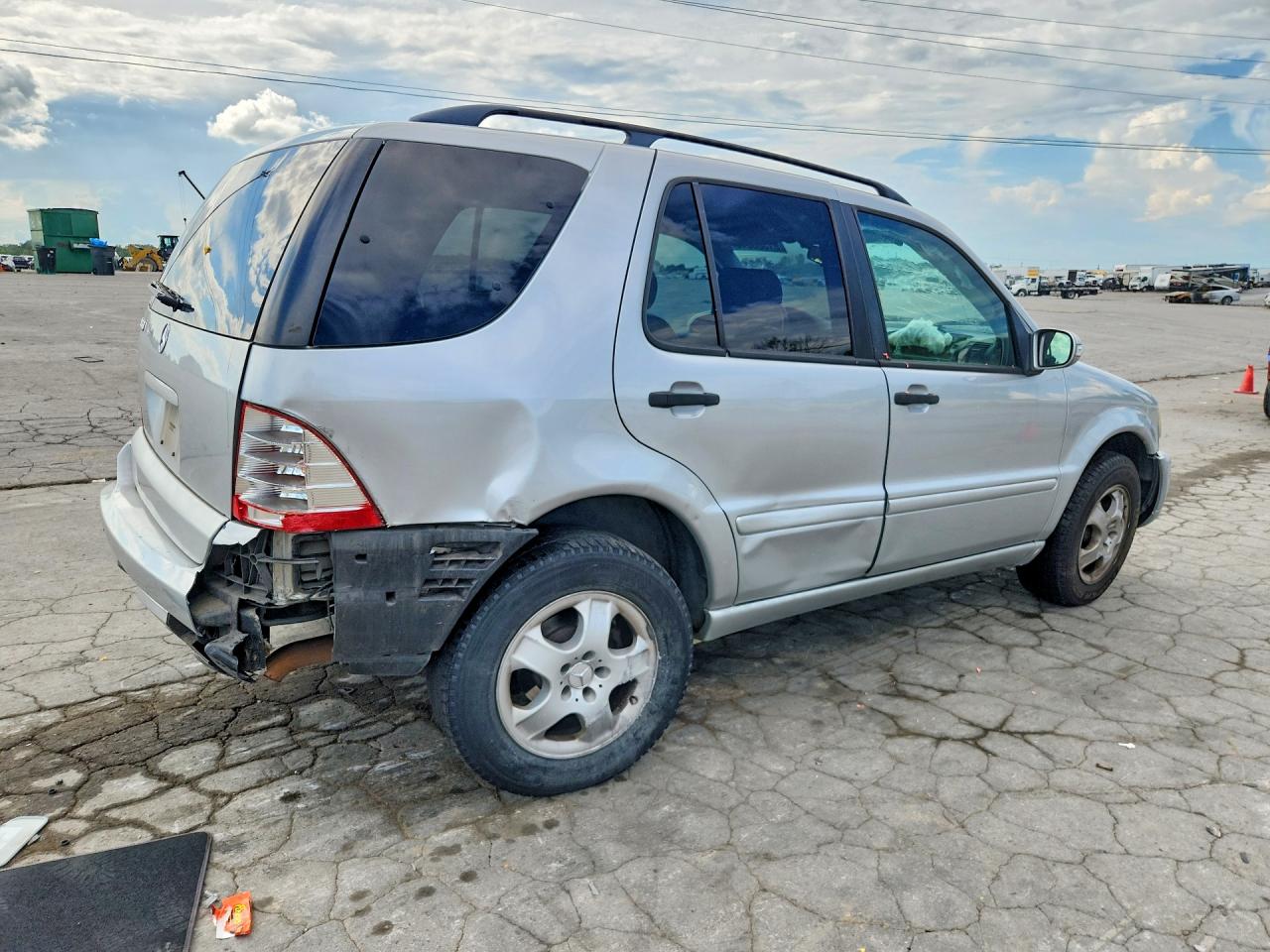 2003 Mercedes-benz Ml 350 Серебряный vin: 4JGAB57E63A455216
