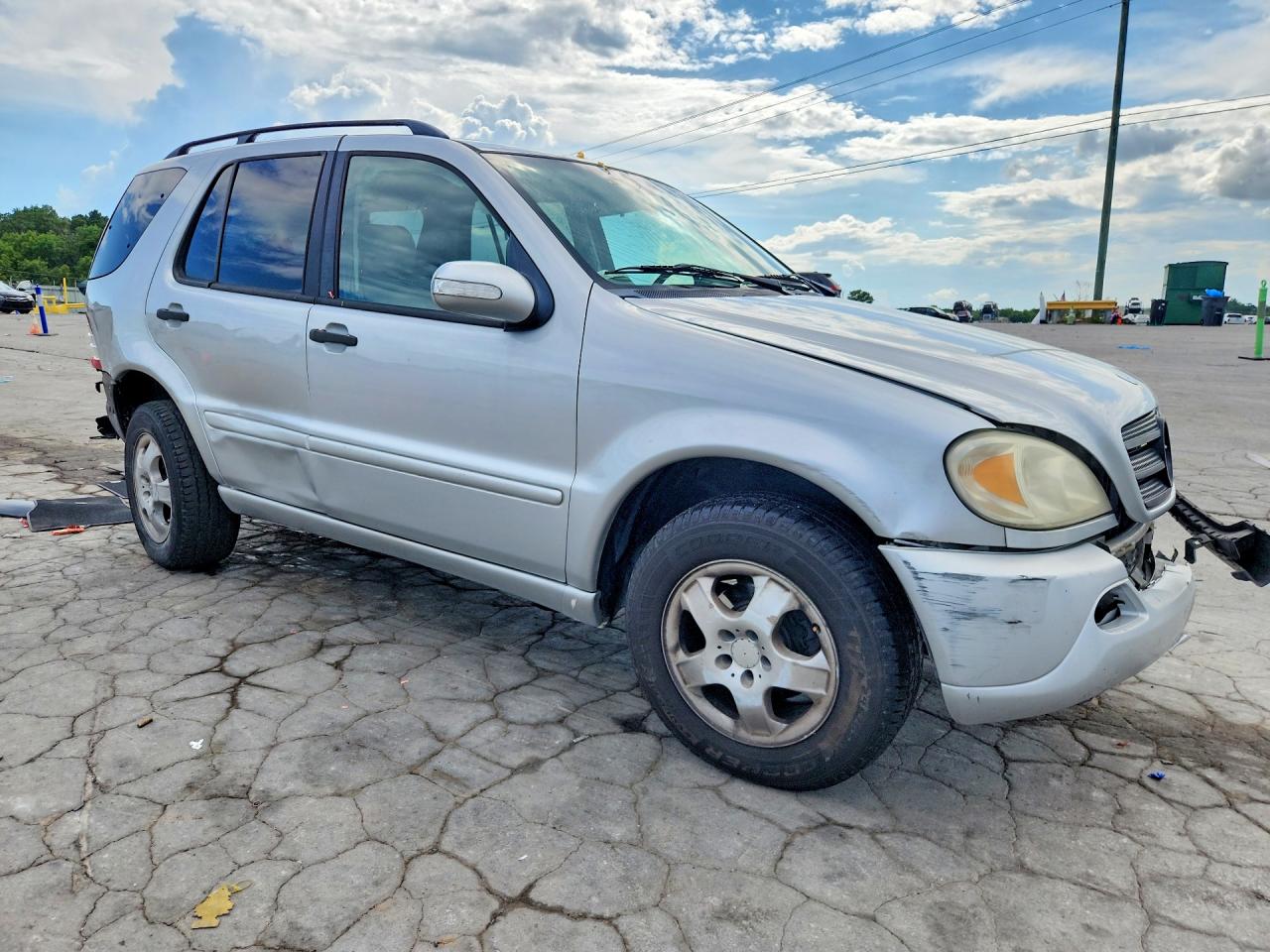 2003 Mercedes-benz Ml 350 Серебряный vin: 4JGAB57E63A455216