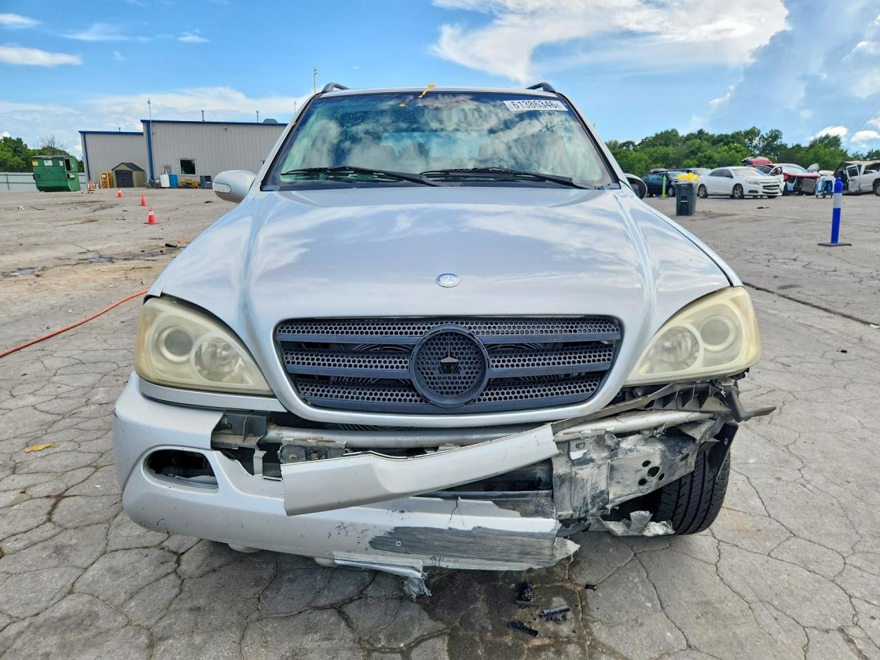 2003 Mercedes-benz Ml 350 Серебряный vin: 4JGAB57E63A455216