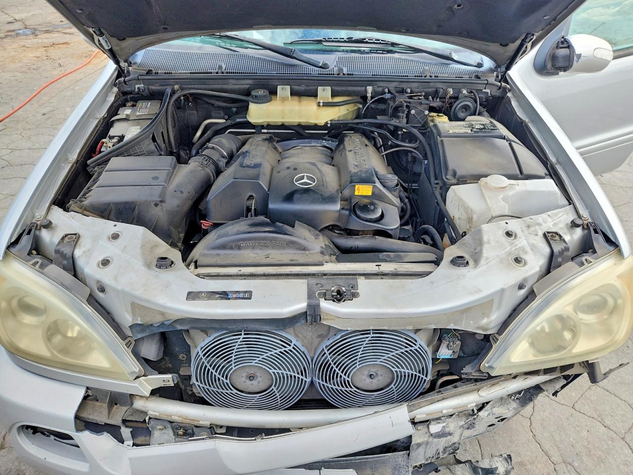 2003 Mercedes-benz Ml 350 Серебряный vin: 4JGAB57E63A455216