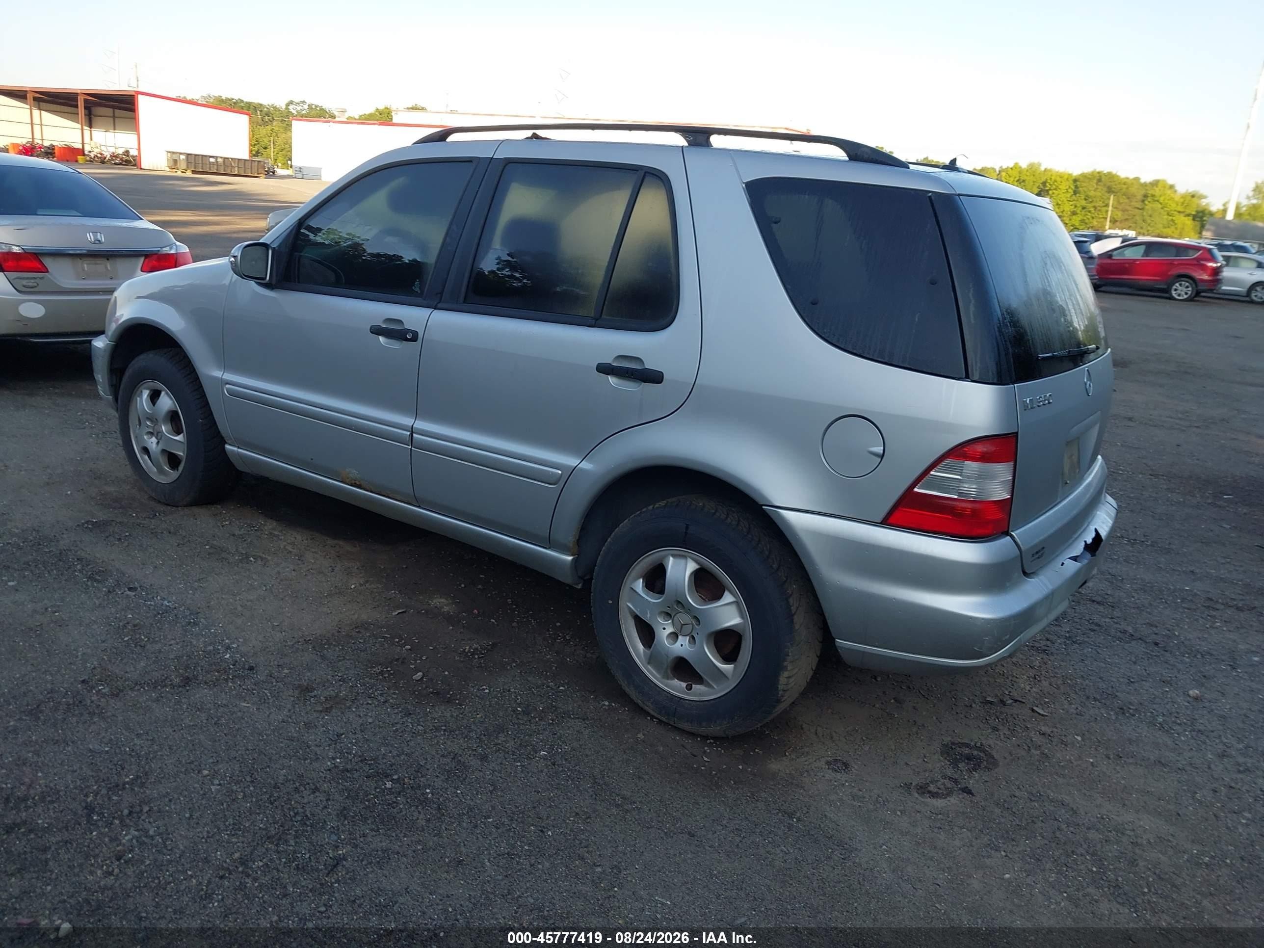 2004 Mercedes-benz Ml 350 4matic Серебряный vin: 4JGAB57E64A472454