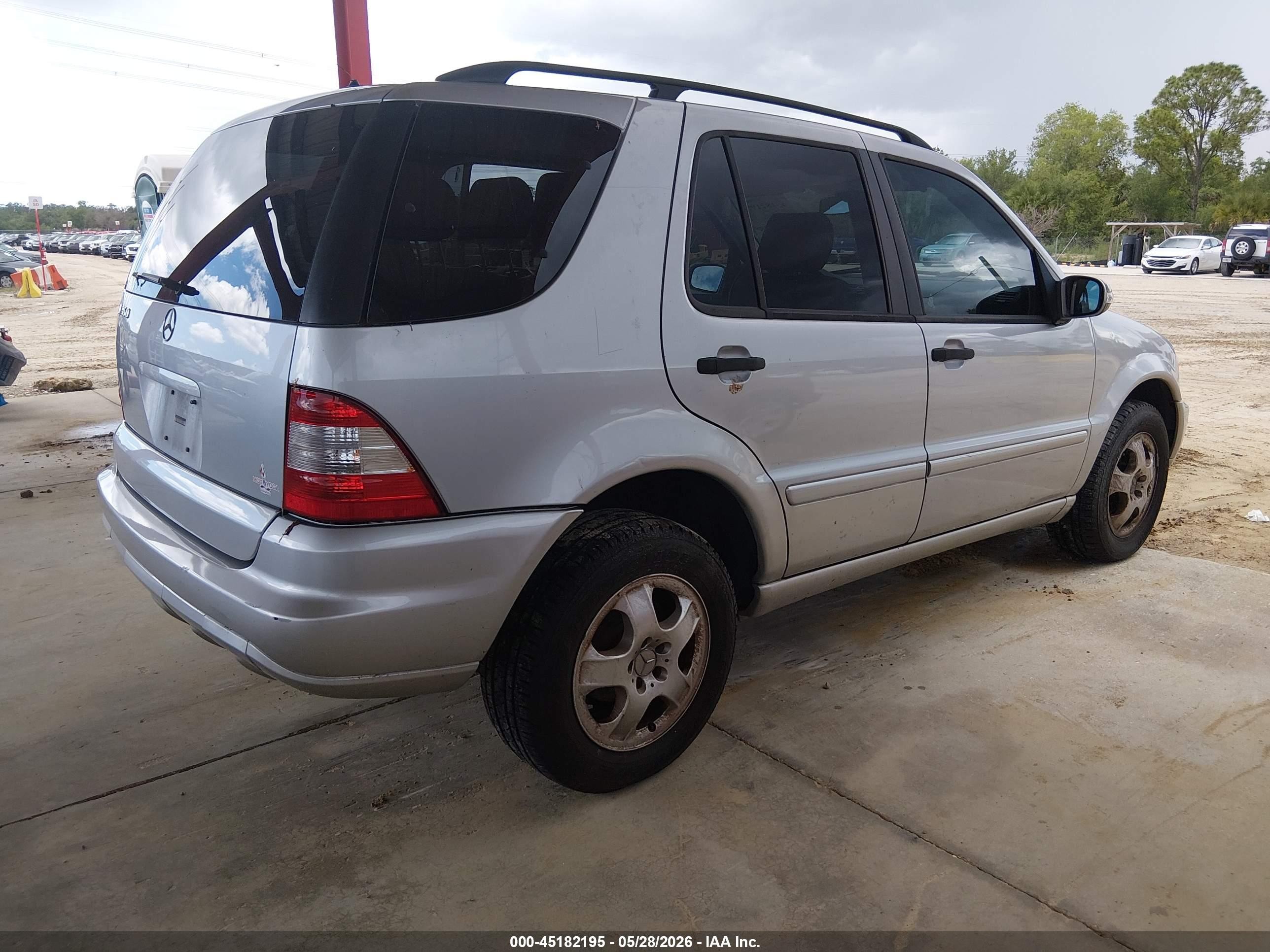 2004 Mercedes-benz Ml 350 4matic Серебряный vin: 4JGAB57E64A477718