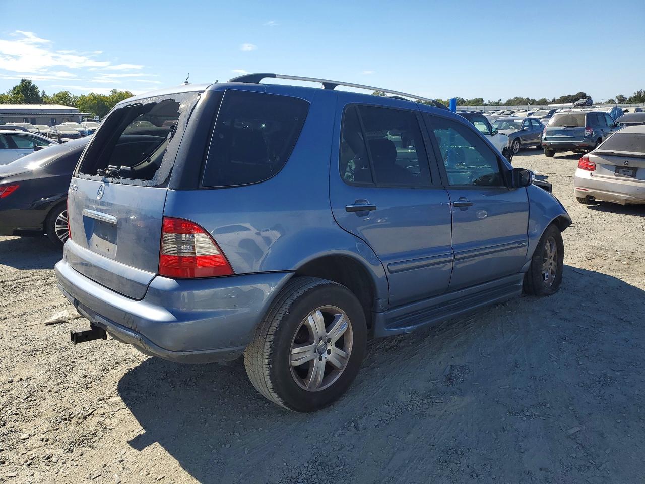 2005 Mercedes-benz Ml 350 Blue vin: 4JGAB57E65A558736