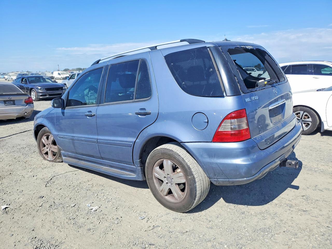 2005 Mercedes-benz Ml 350 Blue vin: 4JGAB57E65A558736