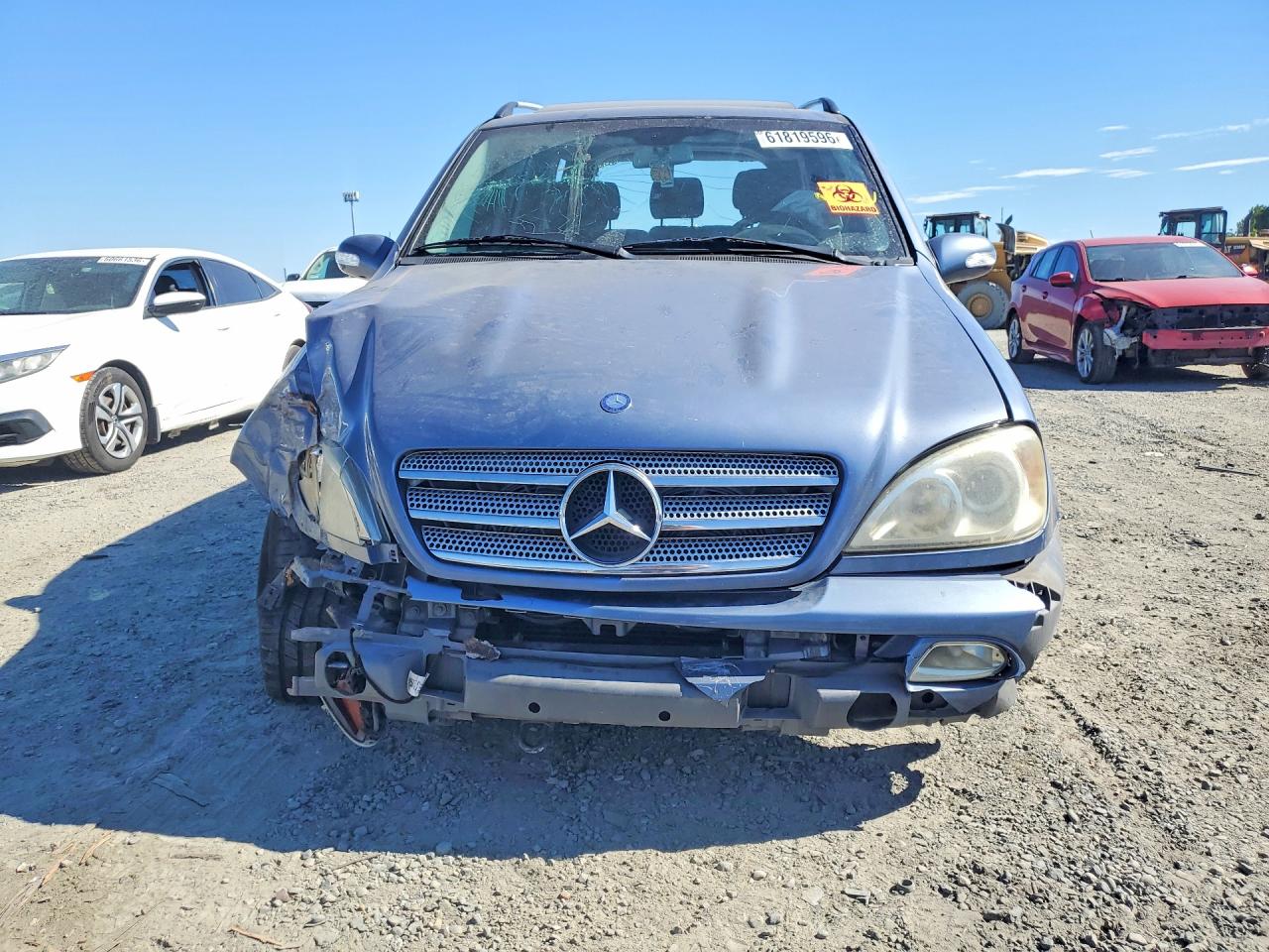 2005 Mercedes-benz Ml 350 Blue vin: 4JGAB57E65A558736