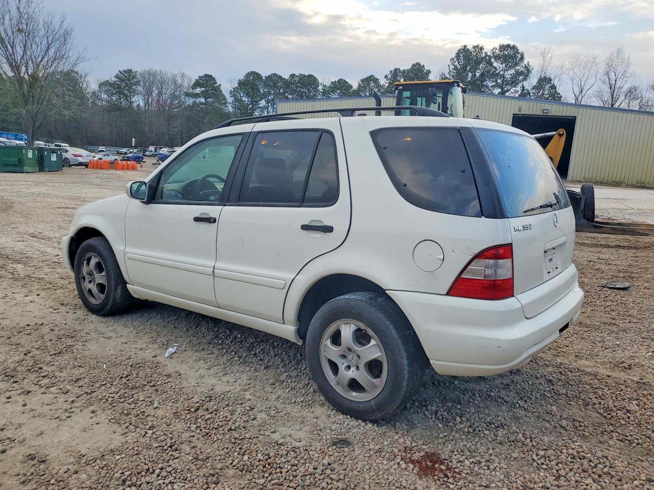 2003 Mercedes Benz Ml 350 White vin: 4JGAB57E73A418725