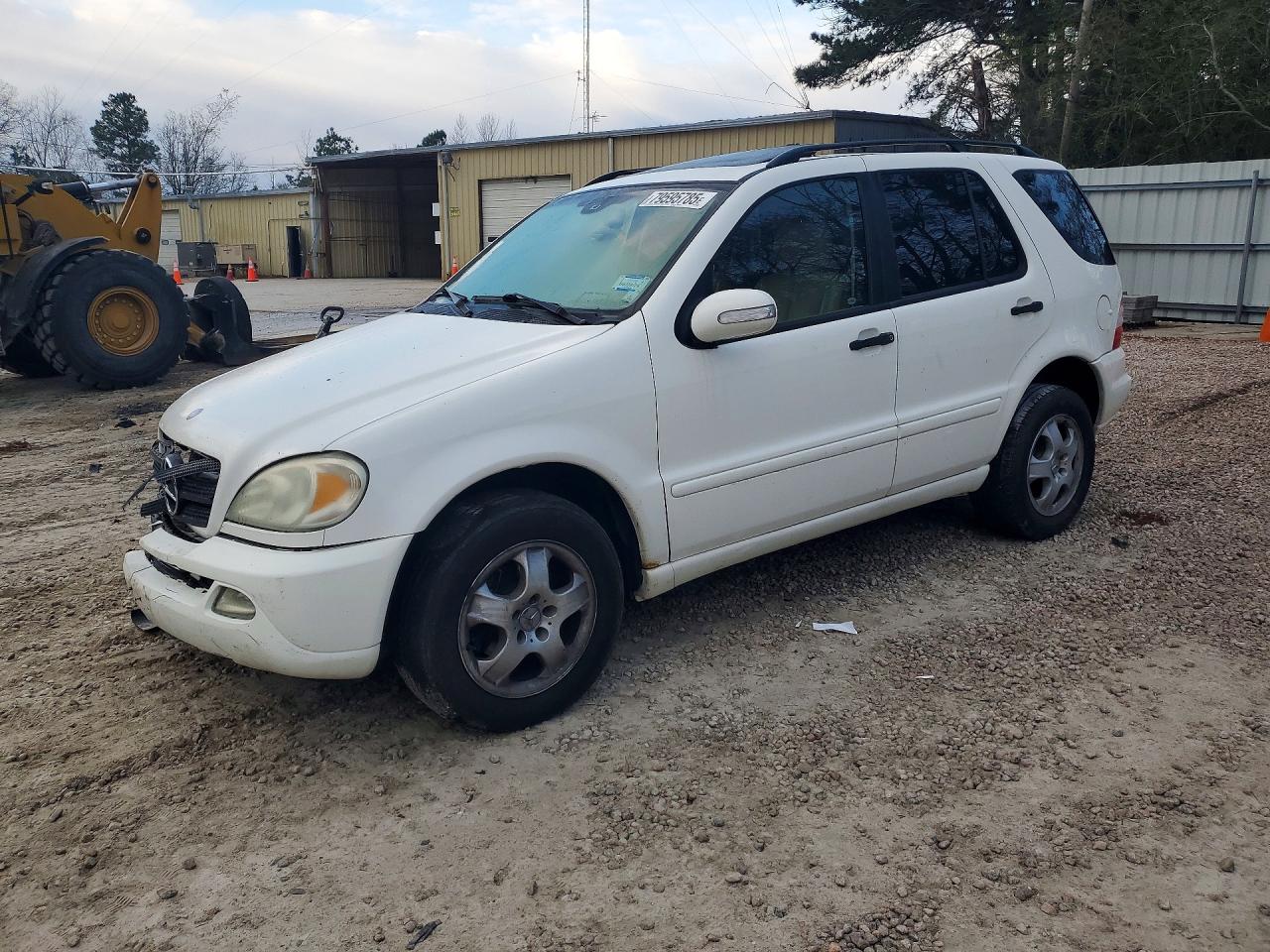 2003 Mercedes Benz Ml 350 White vin: 4JGAB57E73A418725
