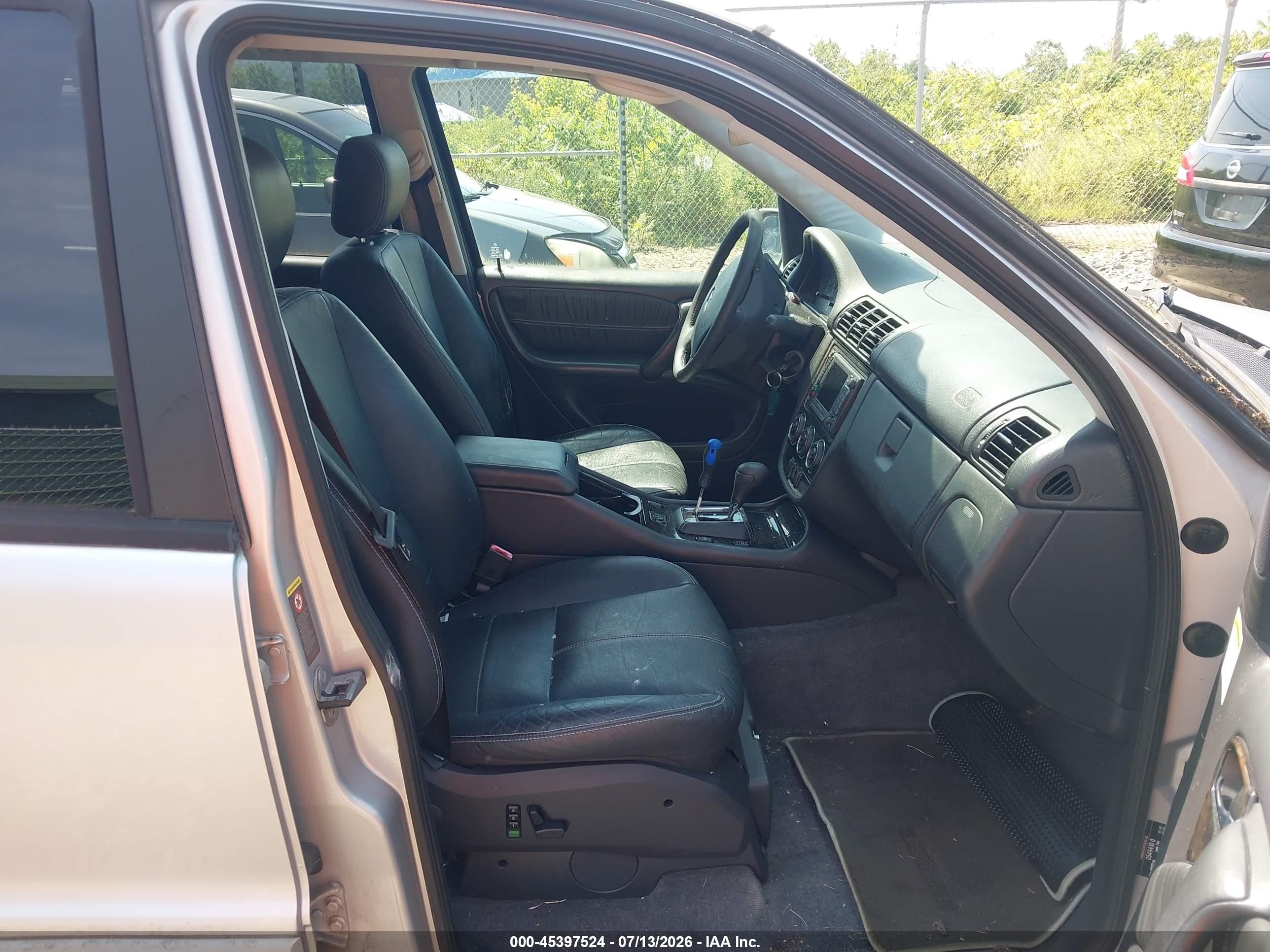 2003 Mercedes-benz Ml 350   Silver vin: 4JGAB57E73A441339