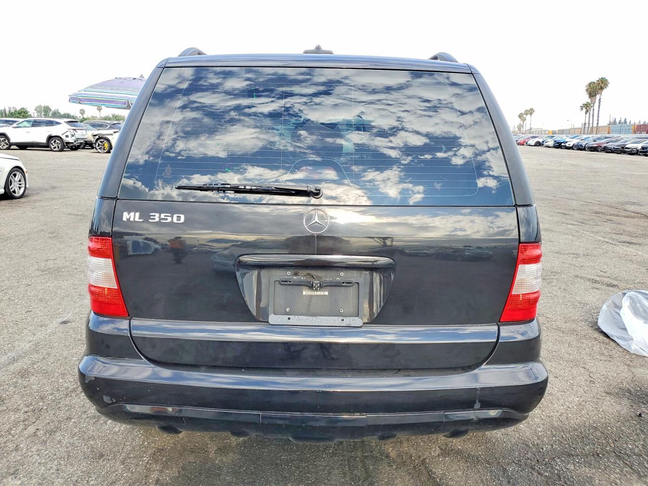 2003 Mercedes-benz Ml 350 Black vin: 4JGAB57E73A458478