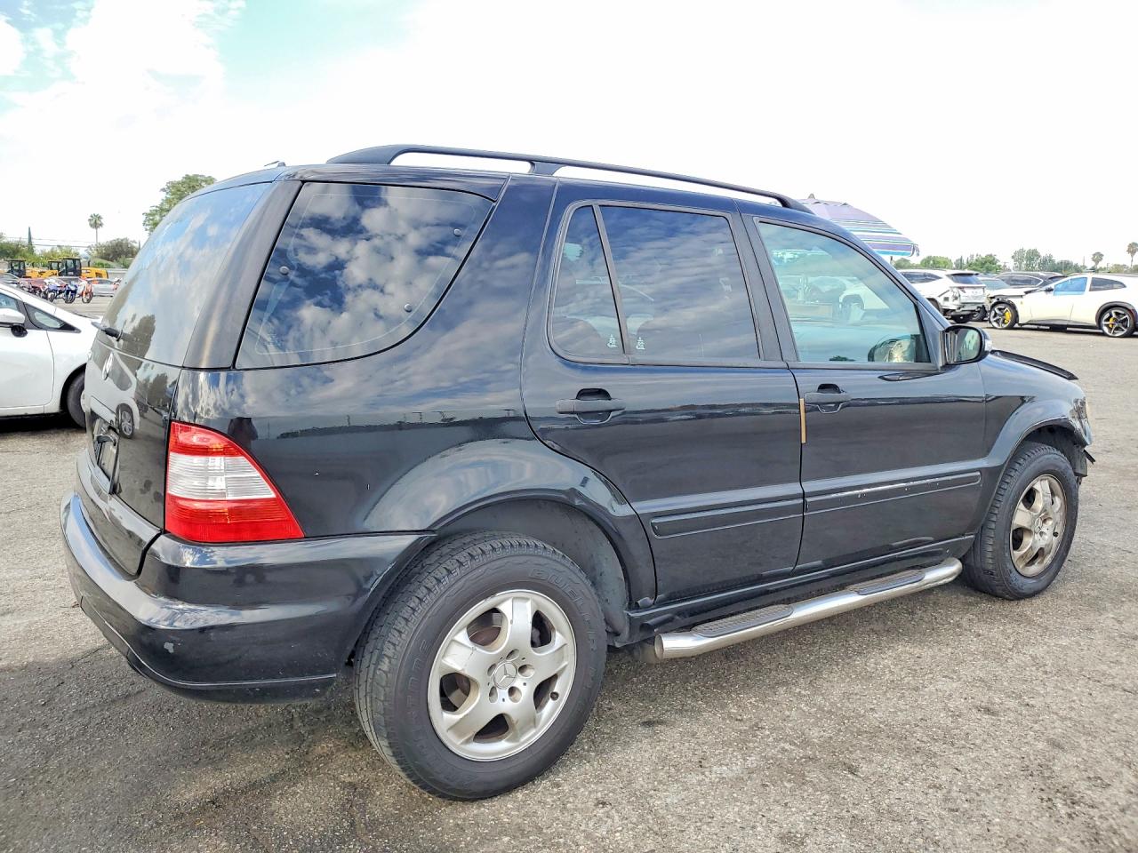 2003 Mercedes-benz Ml 350 Black vin: 4JGAB57E73A458478