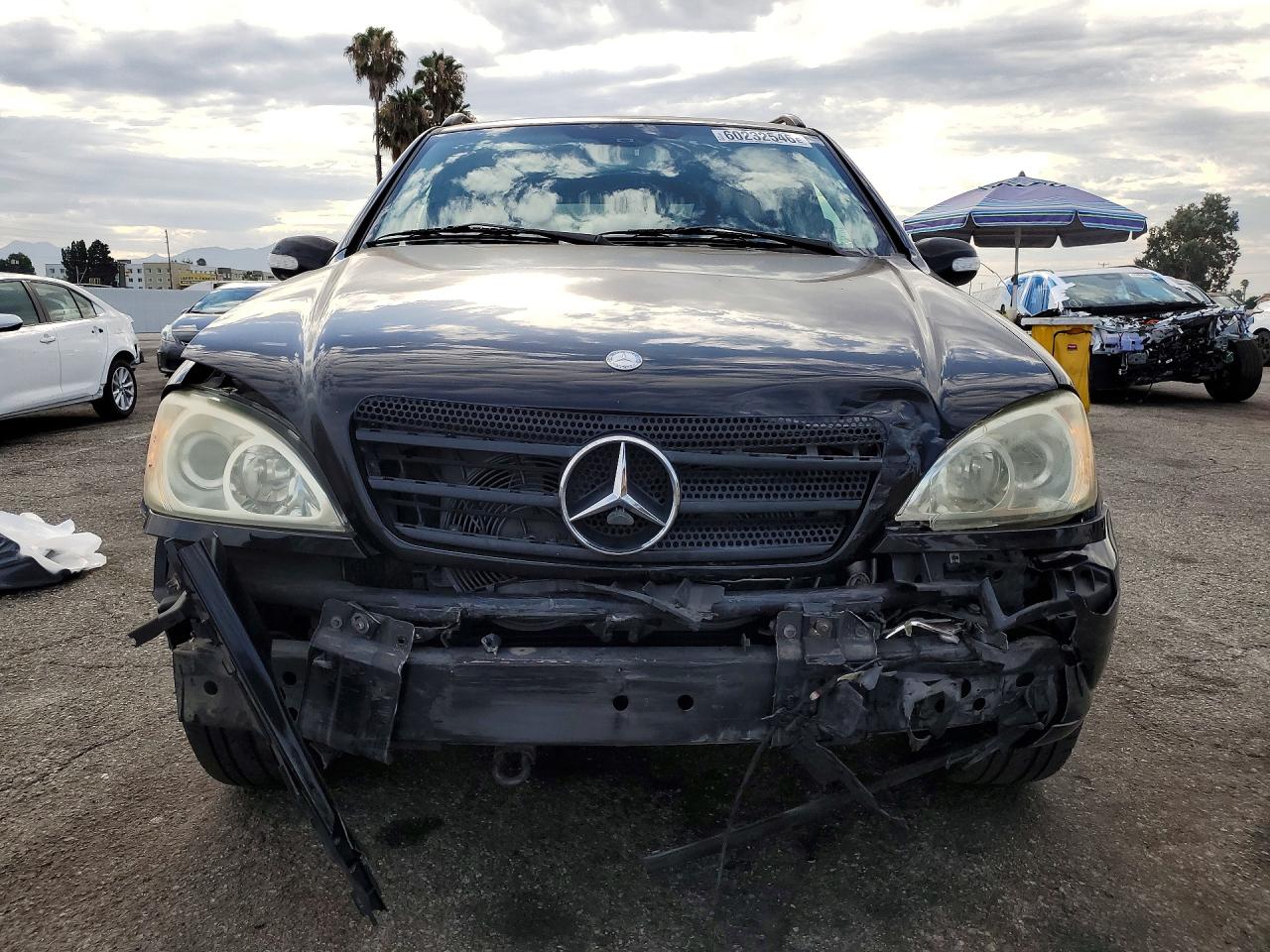 2003 Mercedes-benz Ml 350 Black vin: 4JGAB57E73A458478