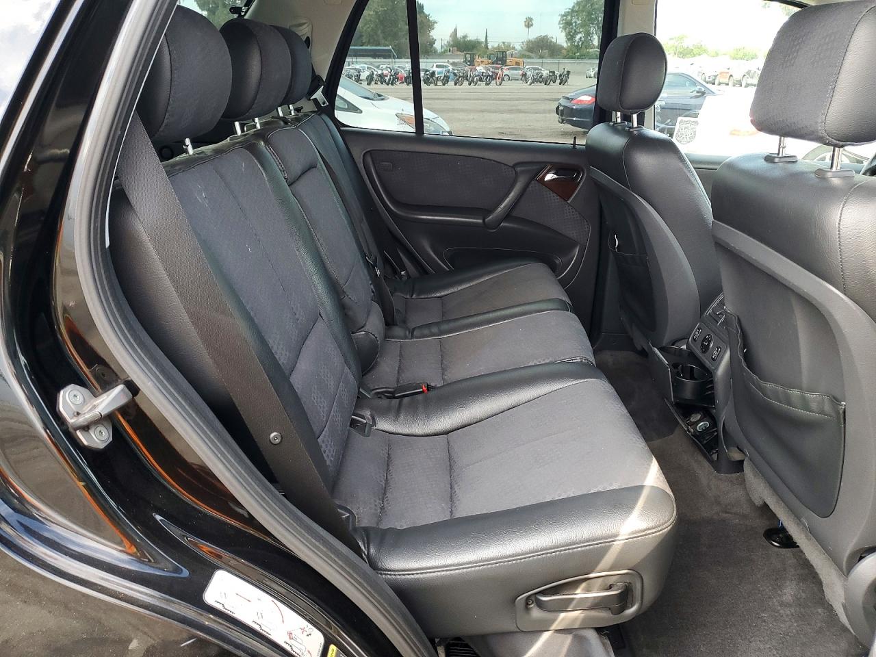 2003 Mercedes-benz Ml 350 Black vin: 4JGAB57E73A458478
