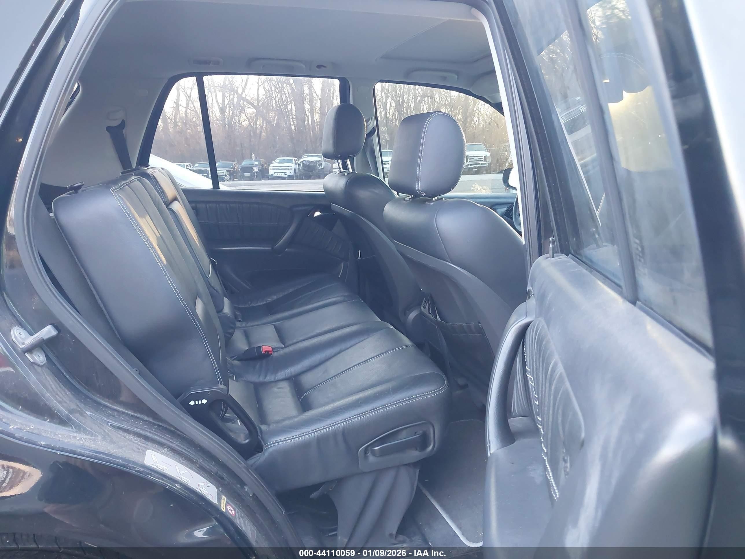 2003 Mercedes-benz Ml 350   Black vin: 4JGAB57E83A409483