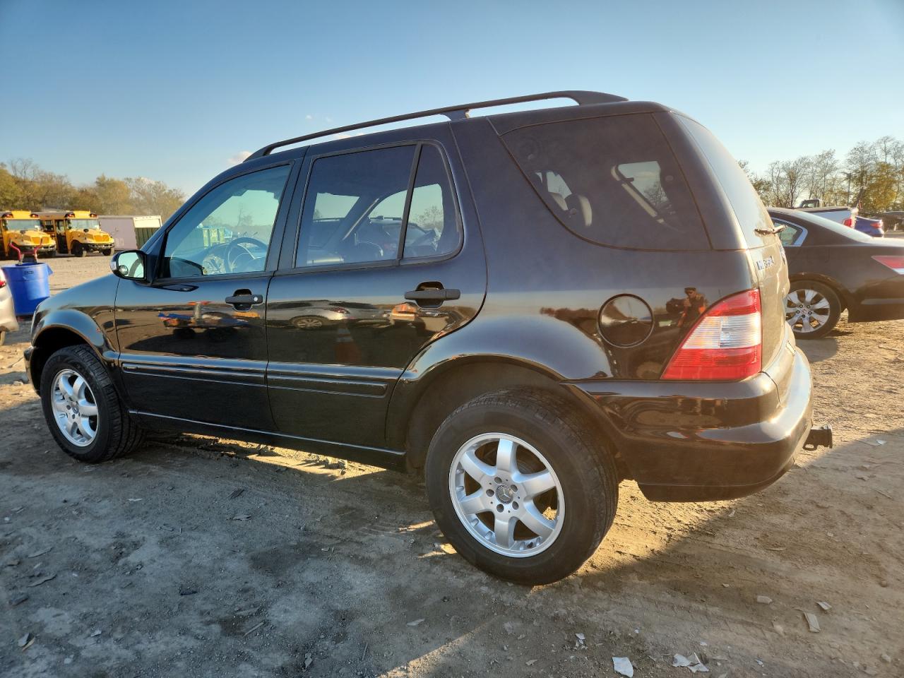 2003 Mercedes-benz Ml 350 Black vin: 4JGAB57E83A411217