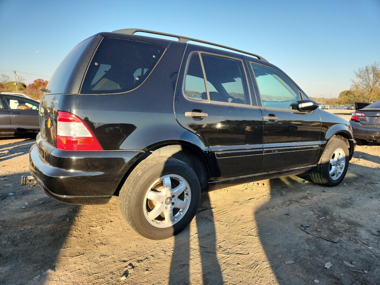 2003 Mercedes-benz Ml 350 Black vin: 4JGAB57E83A411217