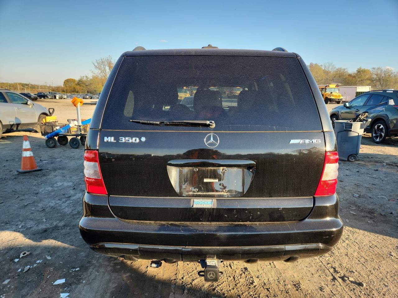 2003 Mercedes-benz Ml 350 Black vin: 4JGAB57E83A411217