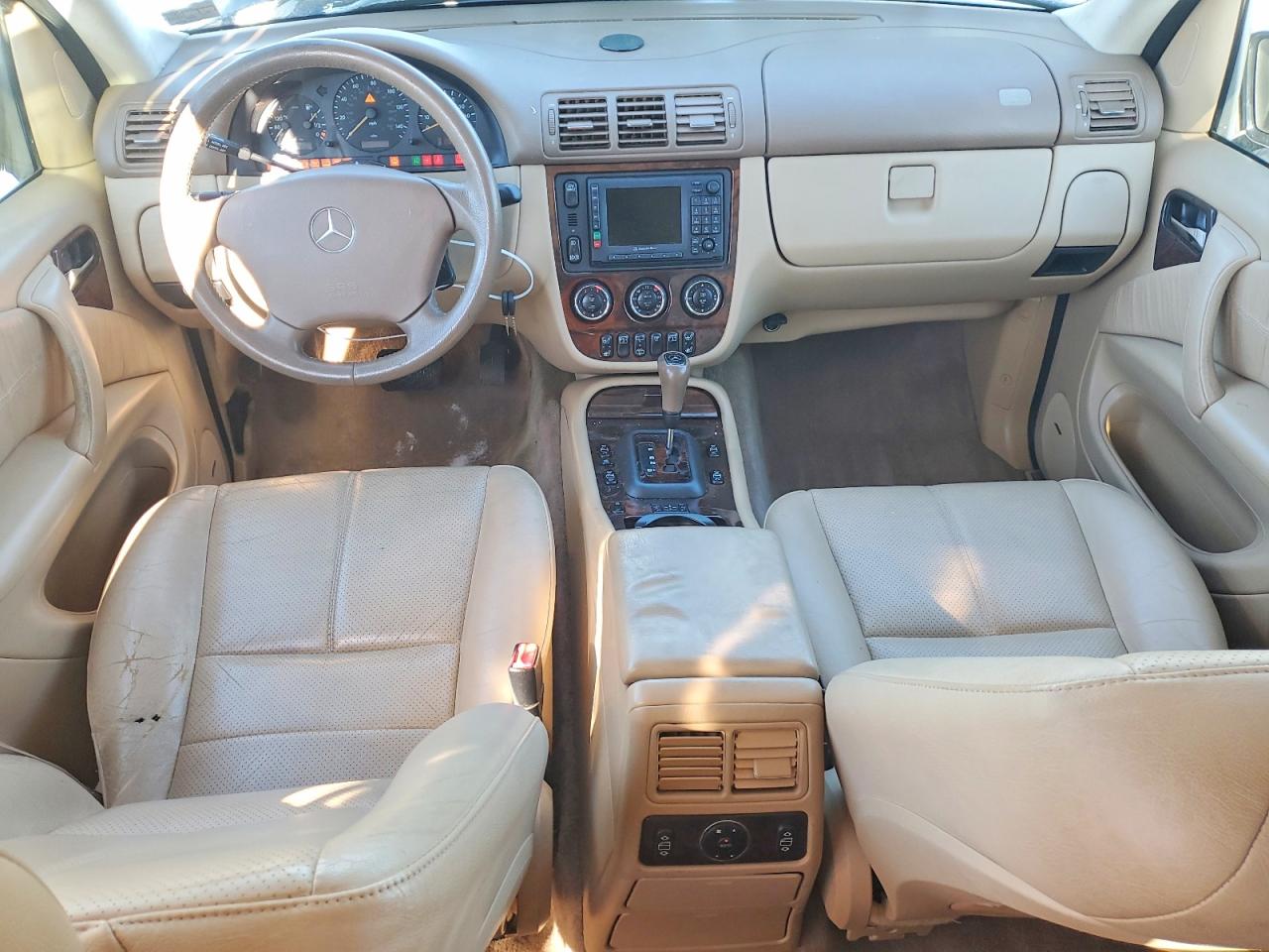 2003 Mercedes-benz Ml 350 Black vin: 4JGAB57E83A433511