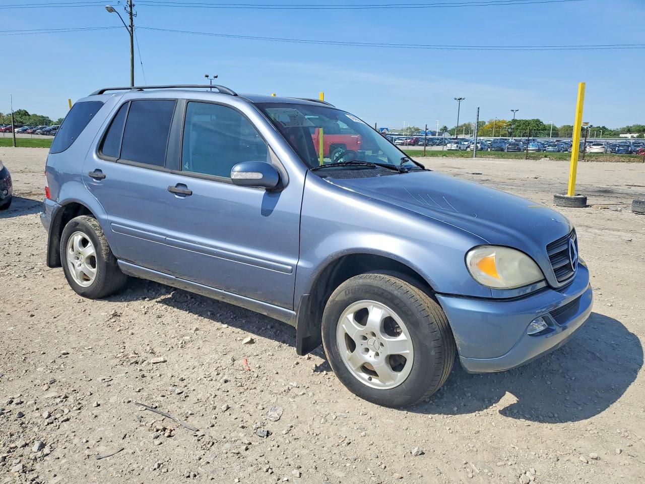 2004 Mercedes-benz Ml 350 Blue vin: 4JGAB57E84A490566