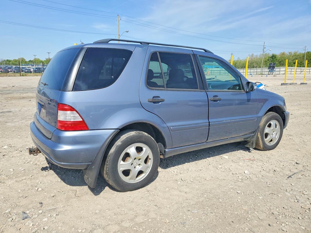 2004 Mercedes-benz Ml 350 Blue vin: 4JGAB57E84A490566