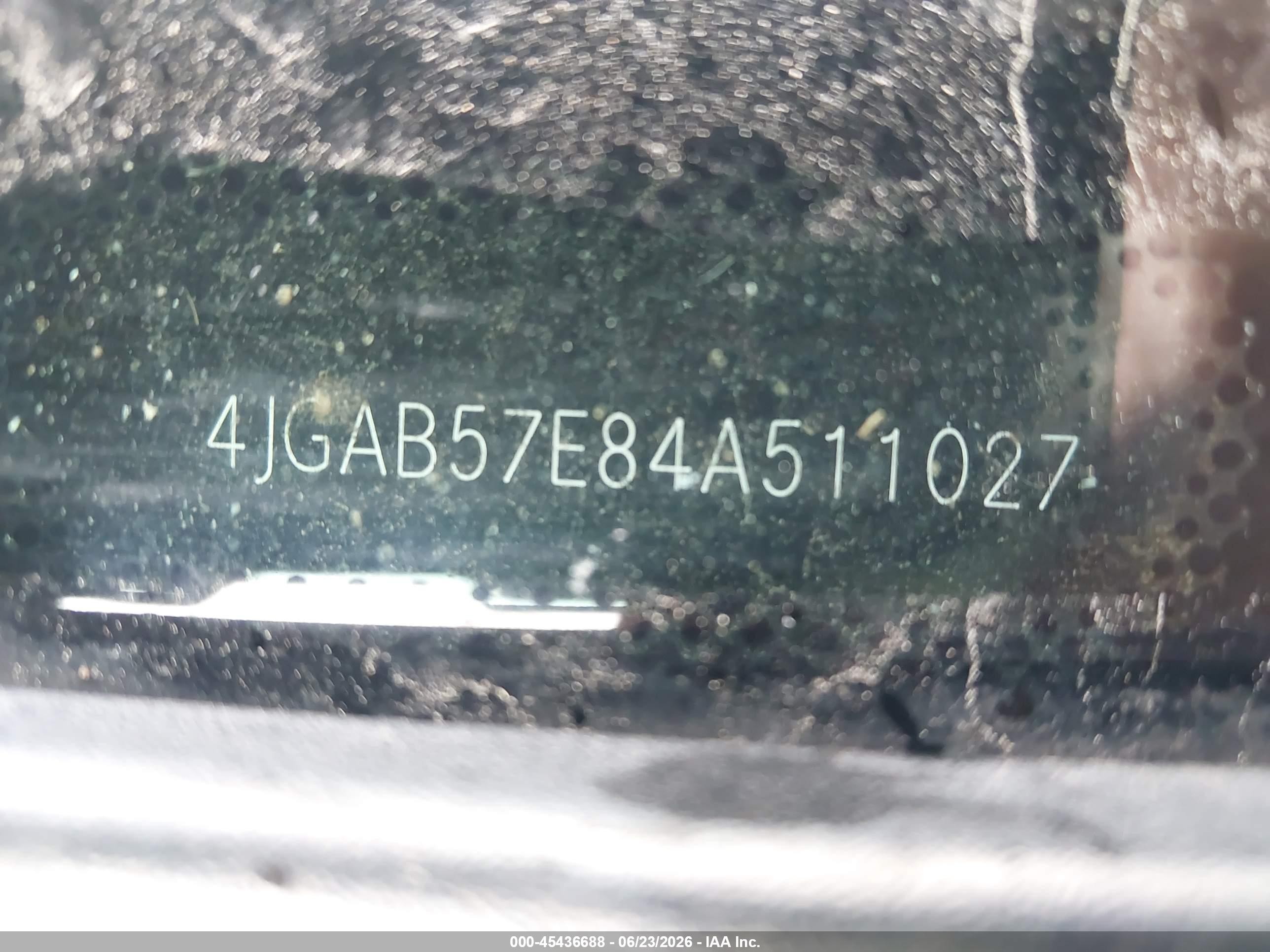 2004 Mercedes-benz Ml 350 4matic Silver vin: 4JGAB57E84A511027