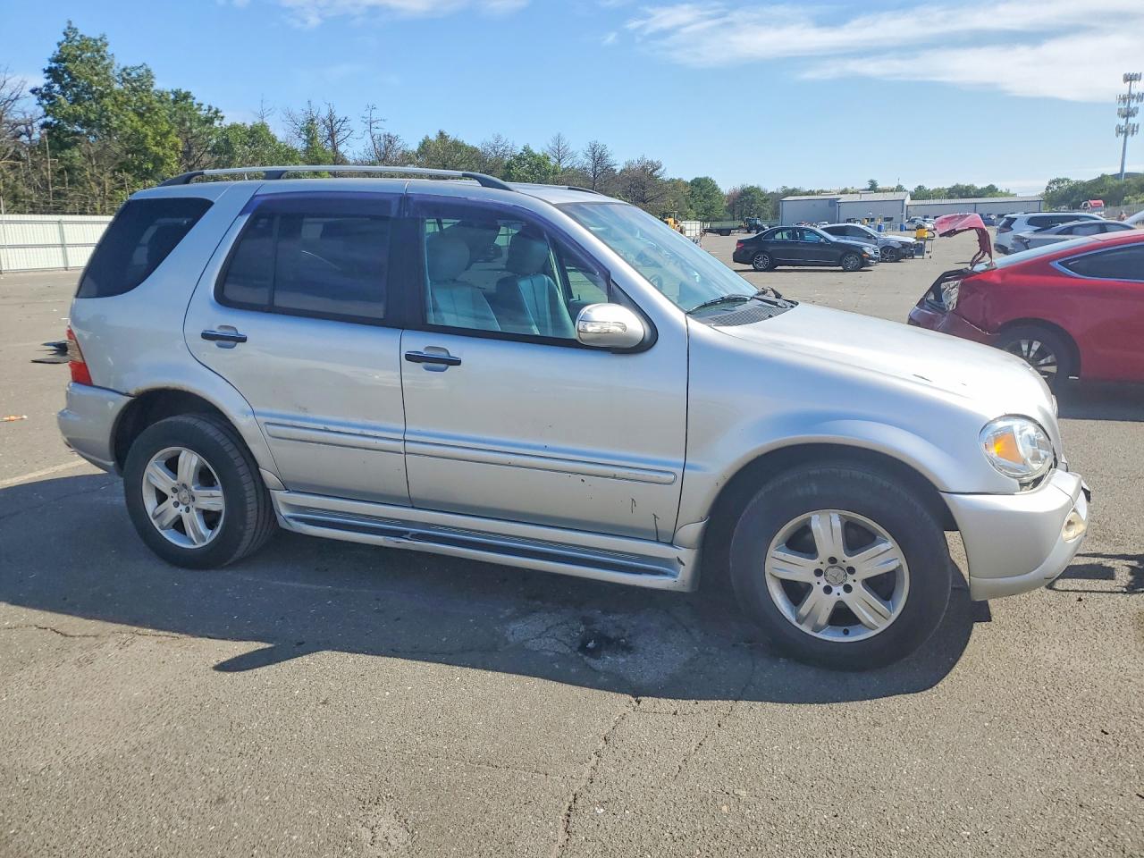 2005 Mercedes-benz Ml 350 Silver vin: 4JGAB57E85A559127