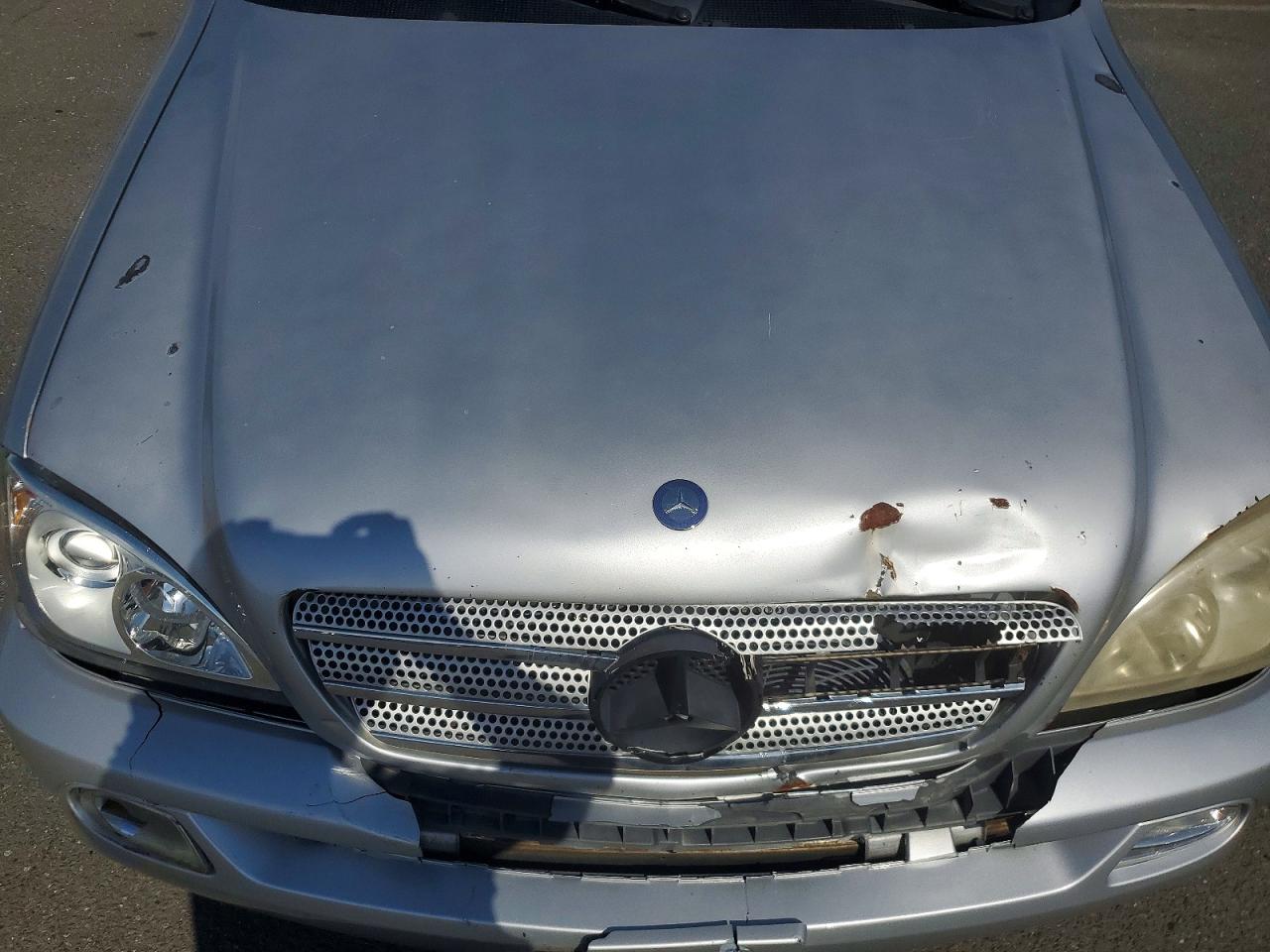 2005 Mercedes-benz Ml 350 Silver vin: 4JGAB57E85A559127
