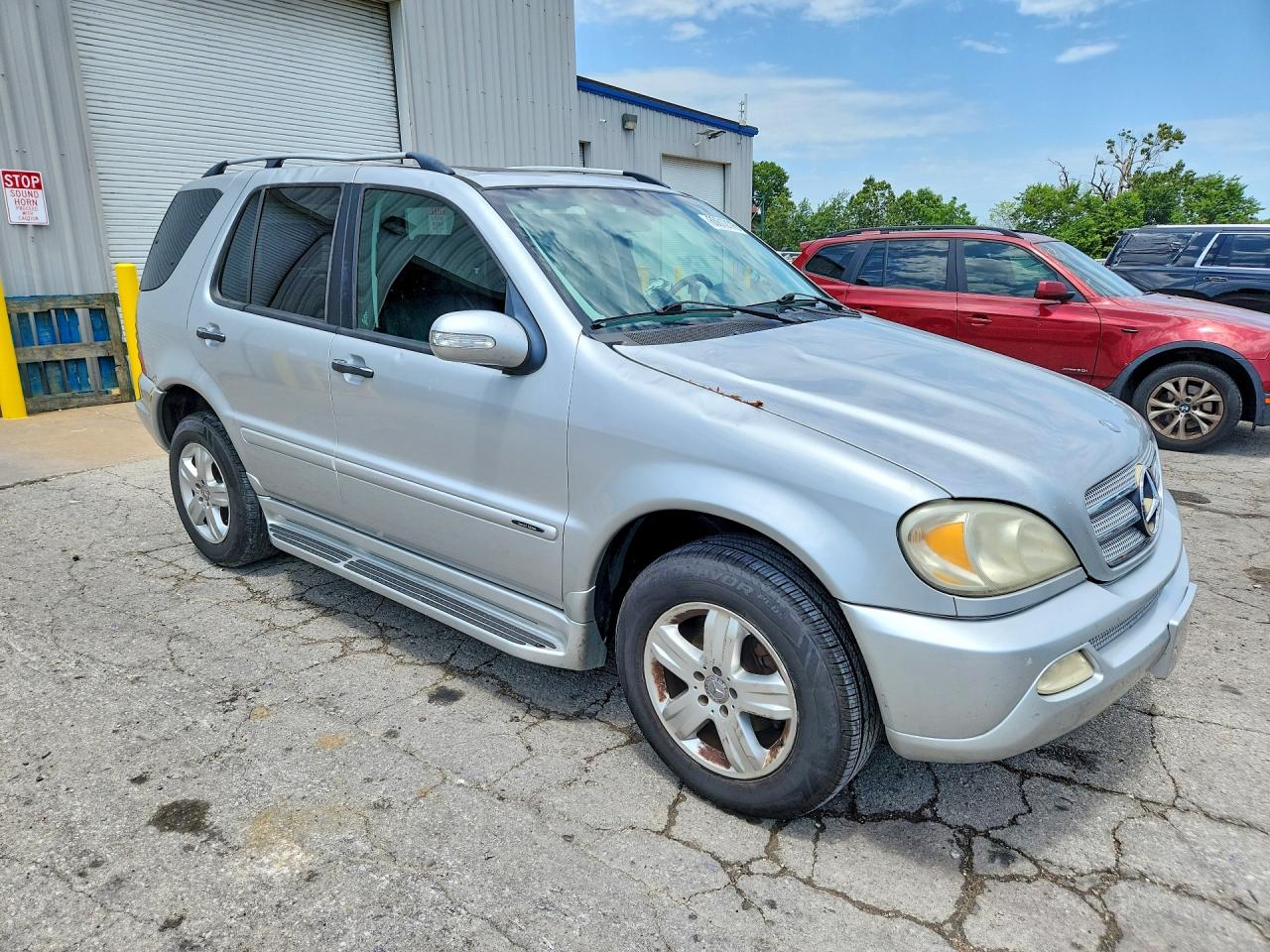 2005 Mercedes-benz Ml 350 Silver vin: 4JGAB57E85A566028
