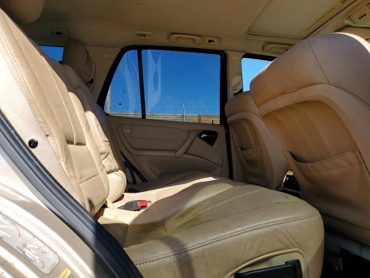2003 Mercedes-benz Ml 350 Золотой vin: 4JGAB57E93A421111