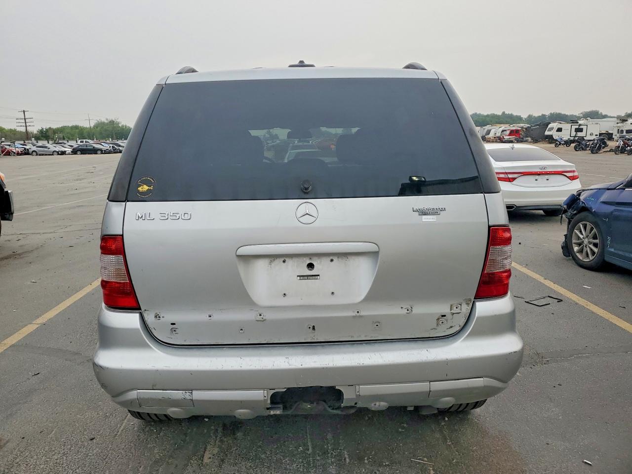 2003 Mercedes-benz Ml 350 Серебряный vin: 4JGAB57E93A445019