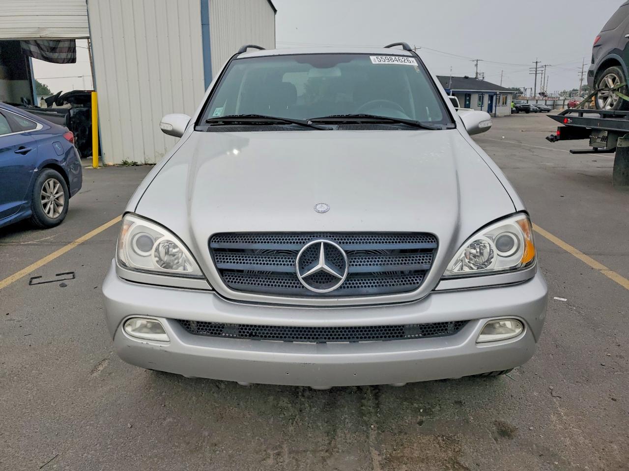 2003 Mercedes-benz Ml 350 Серебряный vin: 4JGAB57E93A445019