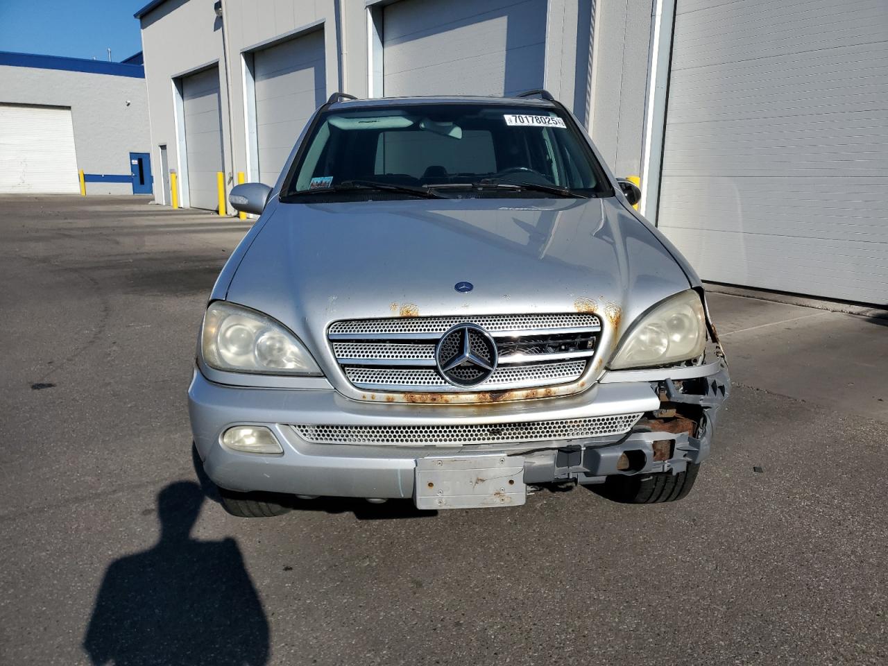 2004 Mercedes-benz Ml 350 Silver vin: 4JGAB57E94A490155