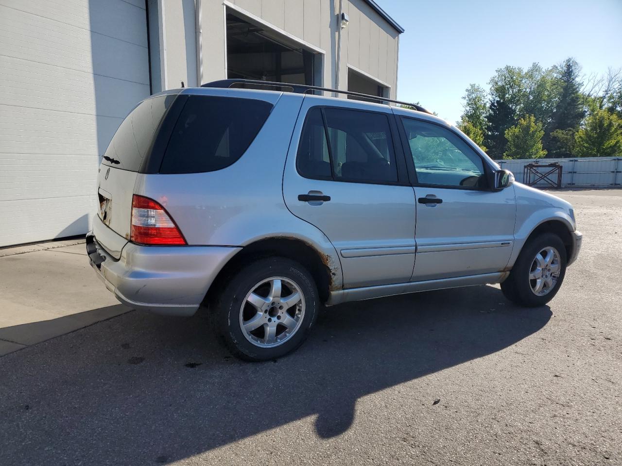 2004 Mercedes-benz Ml 350 Silver vin: 4JGAB57E94A490155