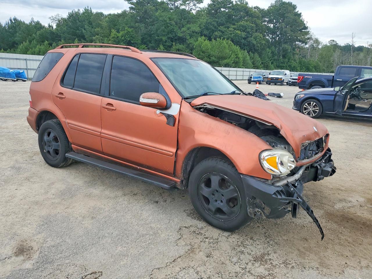 2004 Mercedes-benz Ml 350 Orange vin: 4JGAB57E94A497350