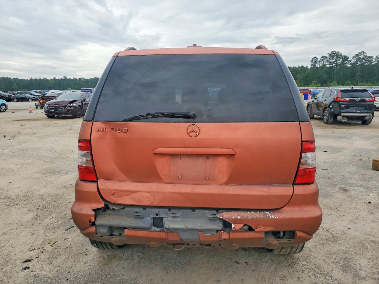 2004 Mercedes-benz Ml 350 Orange vin: 4JGAB57E94A497350