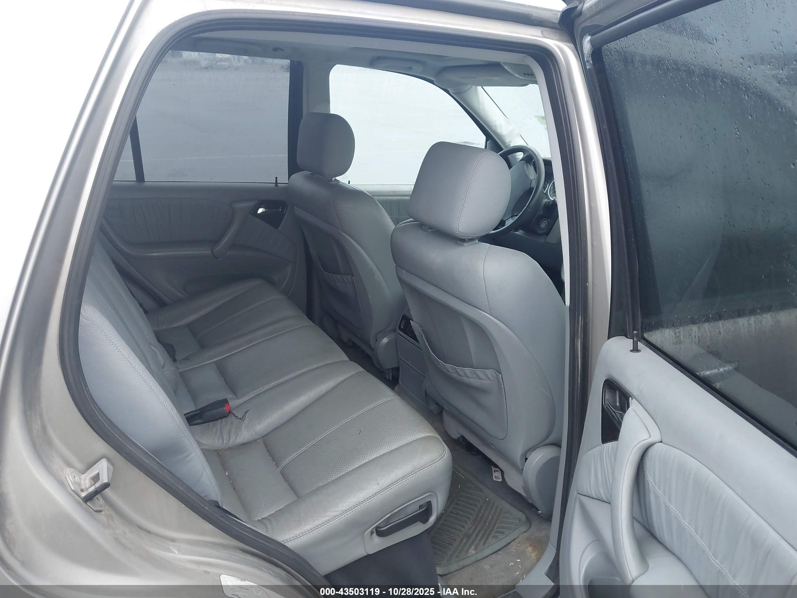 2005 Mercedes-benz Ml 350 Silver vin: 4JGAB57E95A566099