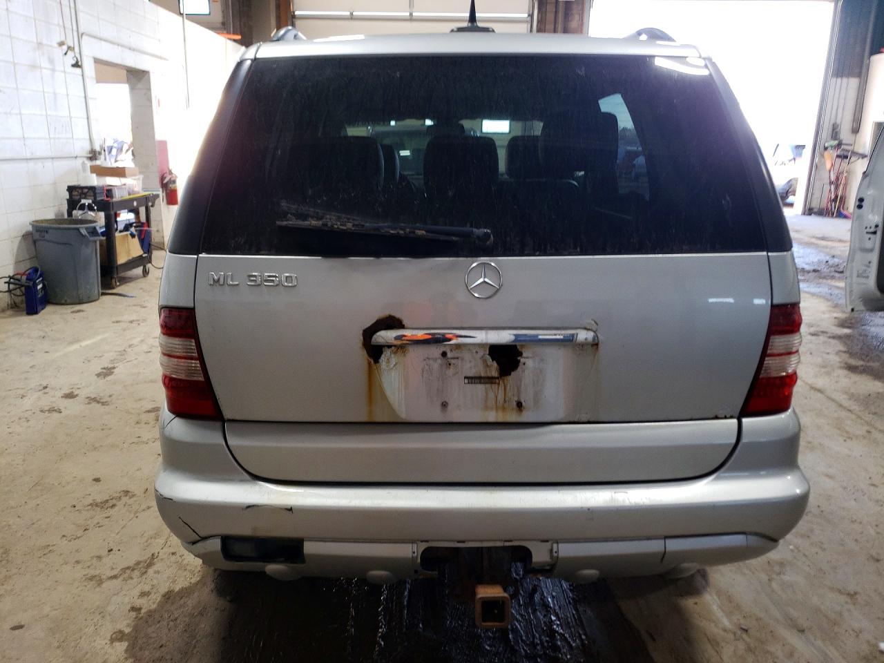 2005 Mercedes-benz Ml 350 Silver vin: 4JGAB57E95A569066