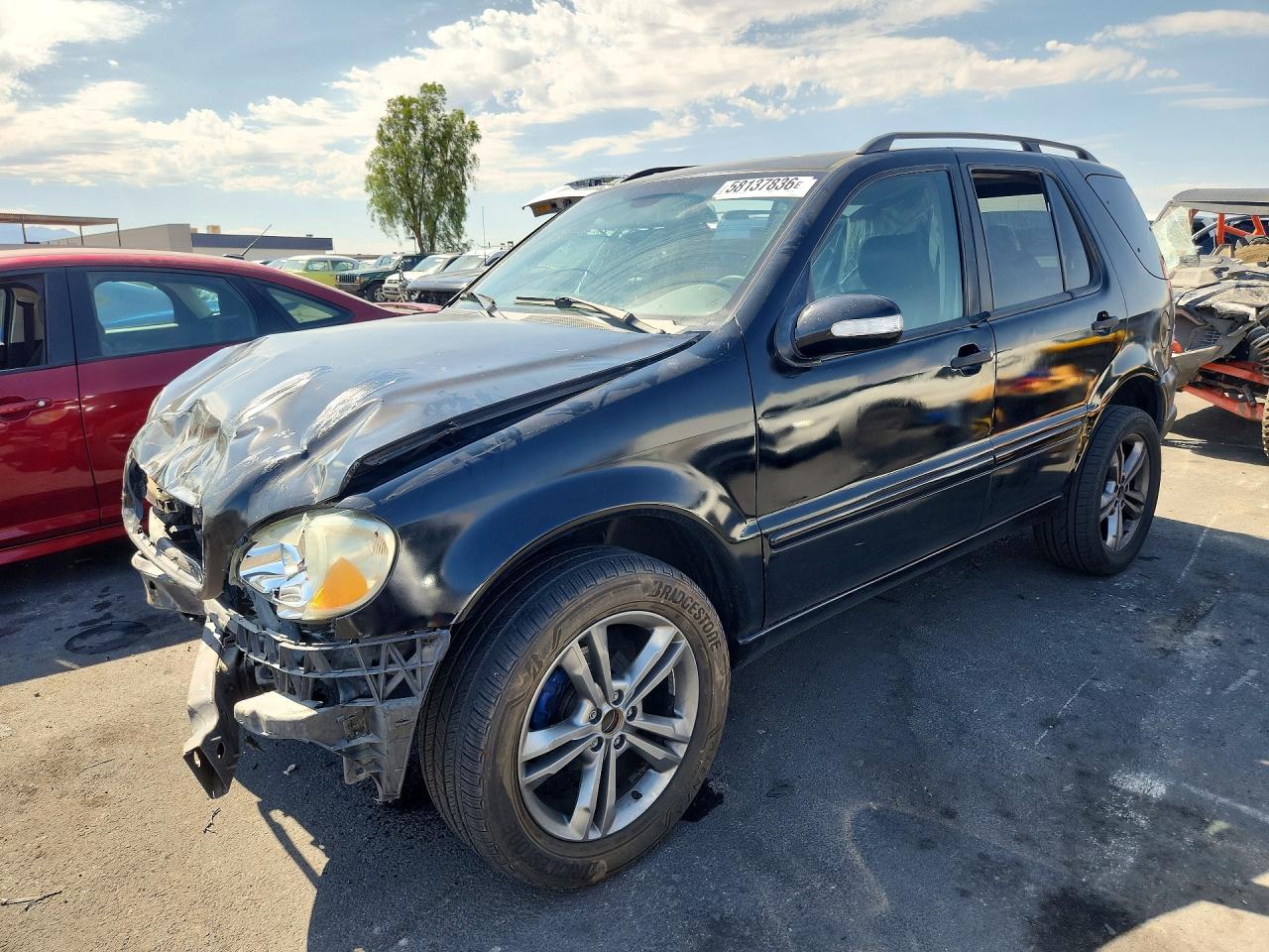 2003 Mercedes-benz Ml 350 Black vin: 4JGAB57EX3A423983